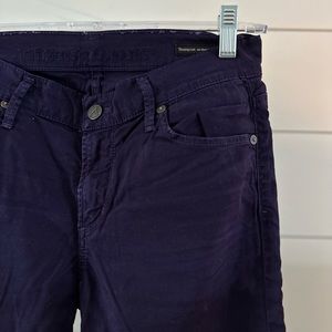 Citizens of Humanity Thompson Purple Jeans